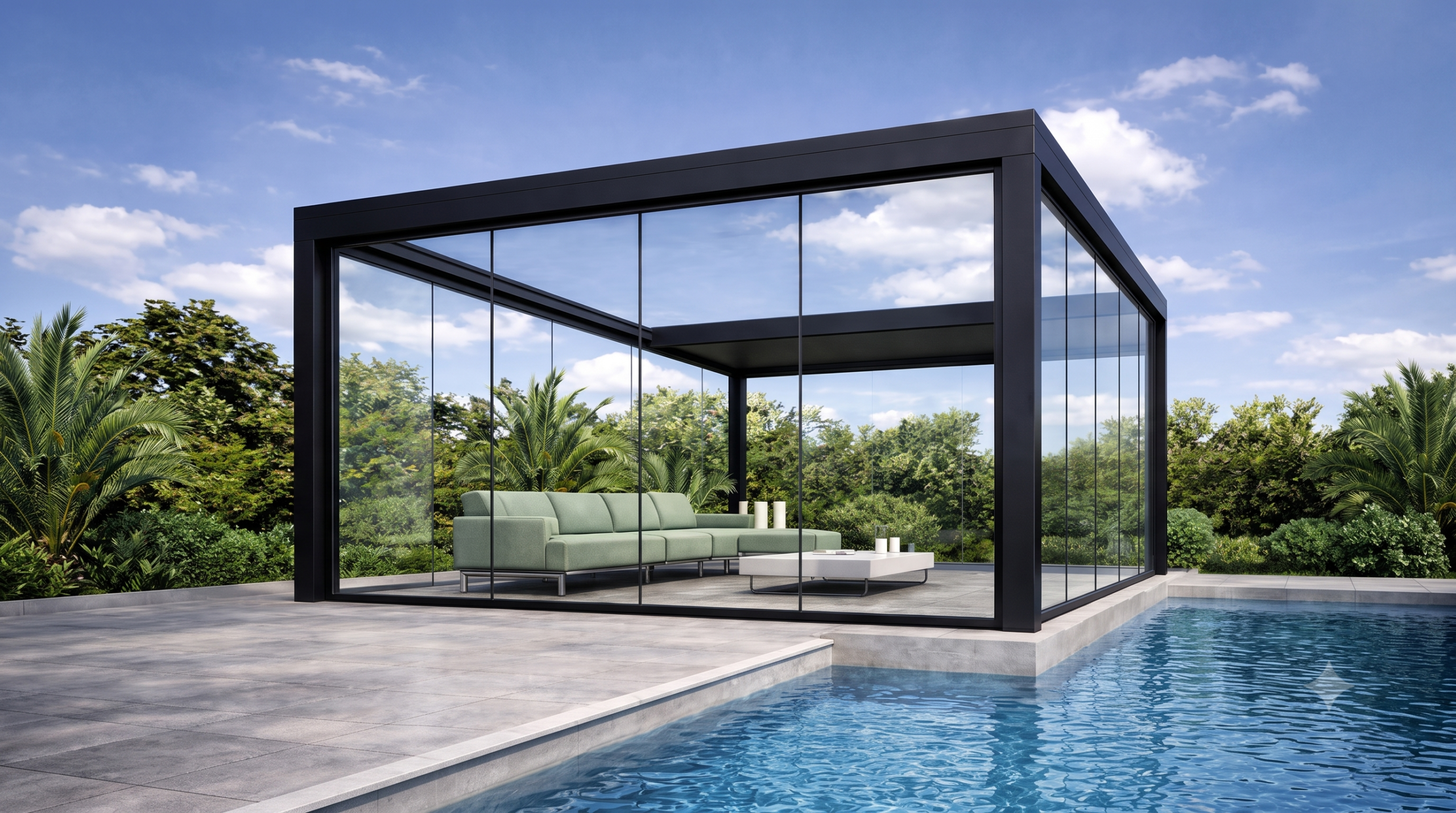 Free standing enclosure